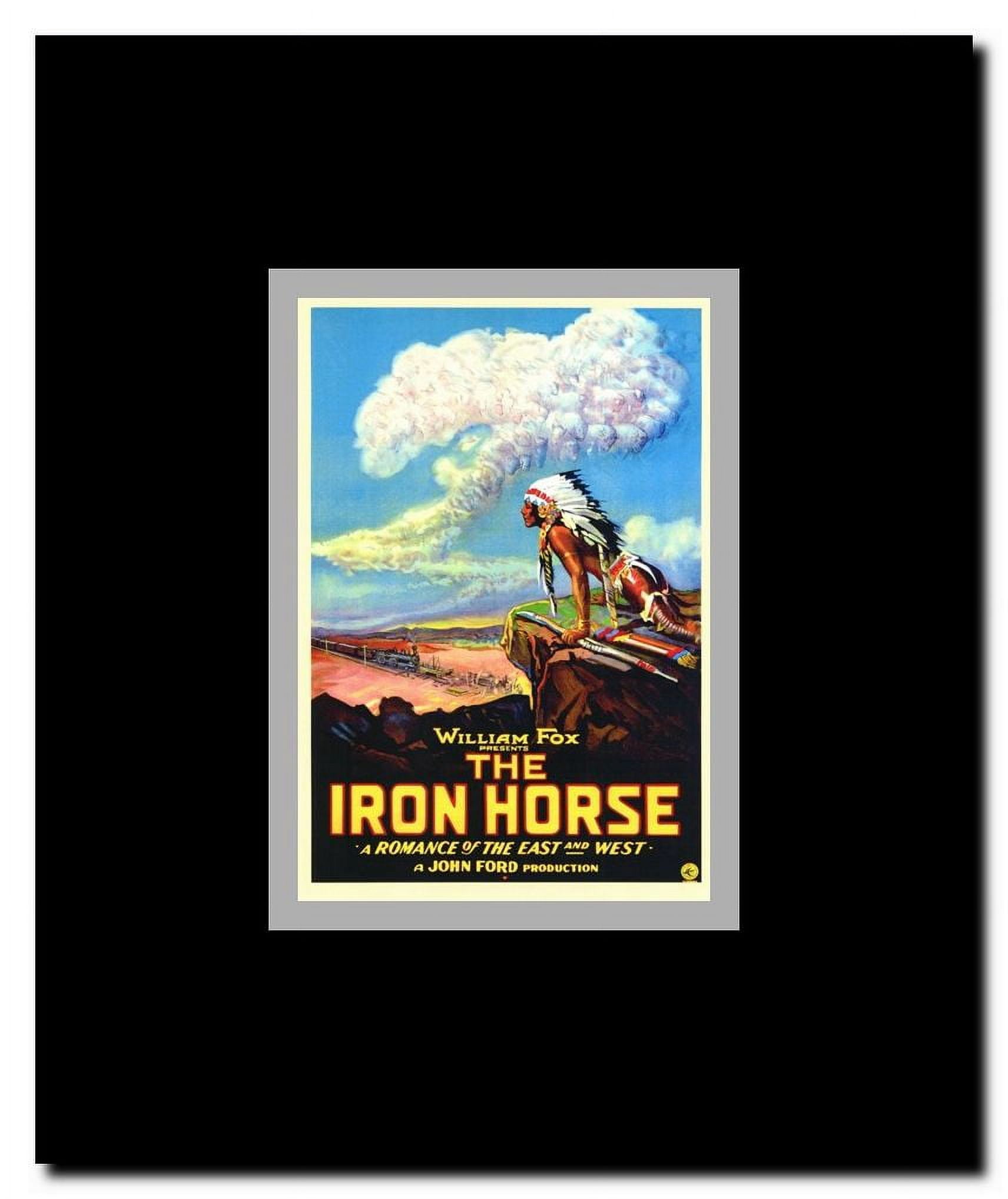 The Iron Horse Framed Movie Poster