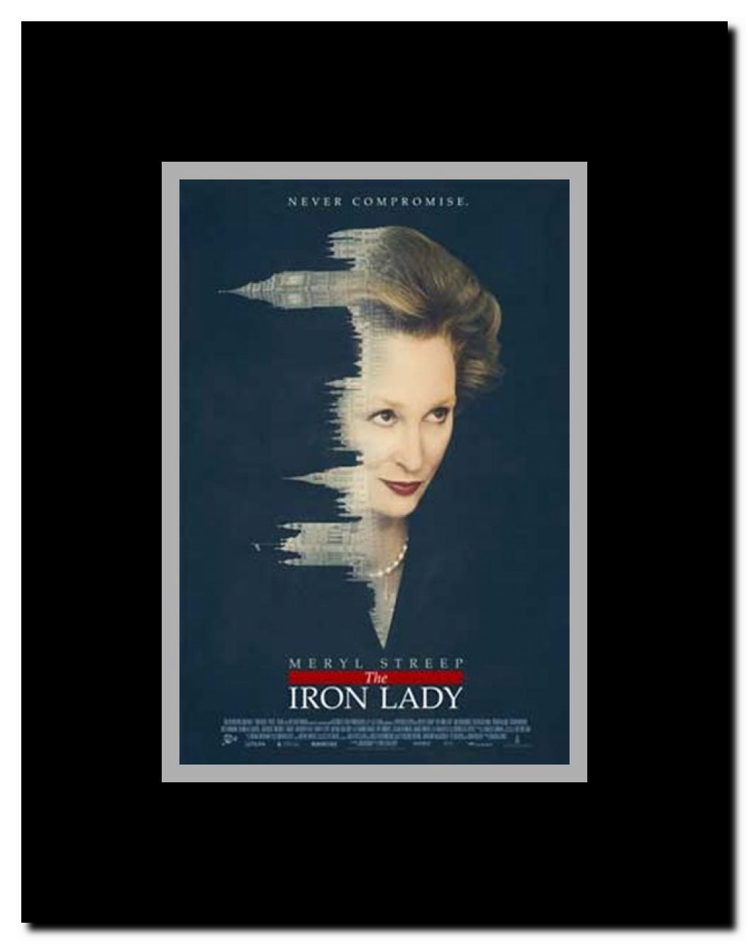 The Iron Lady Framed Movie Poster