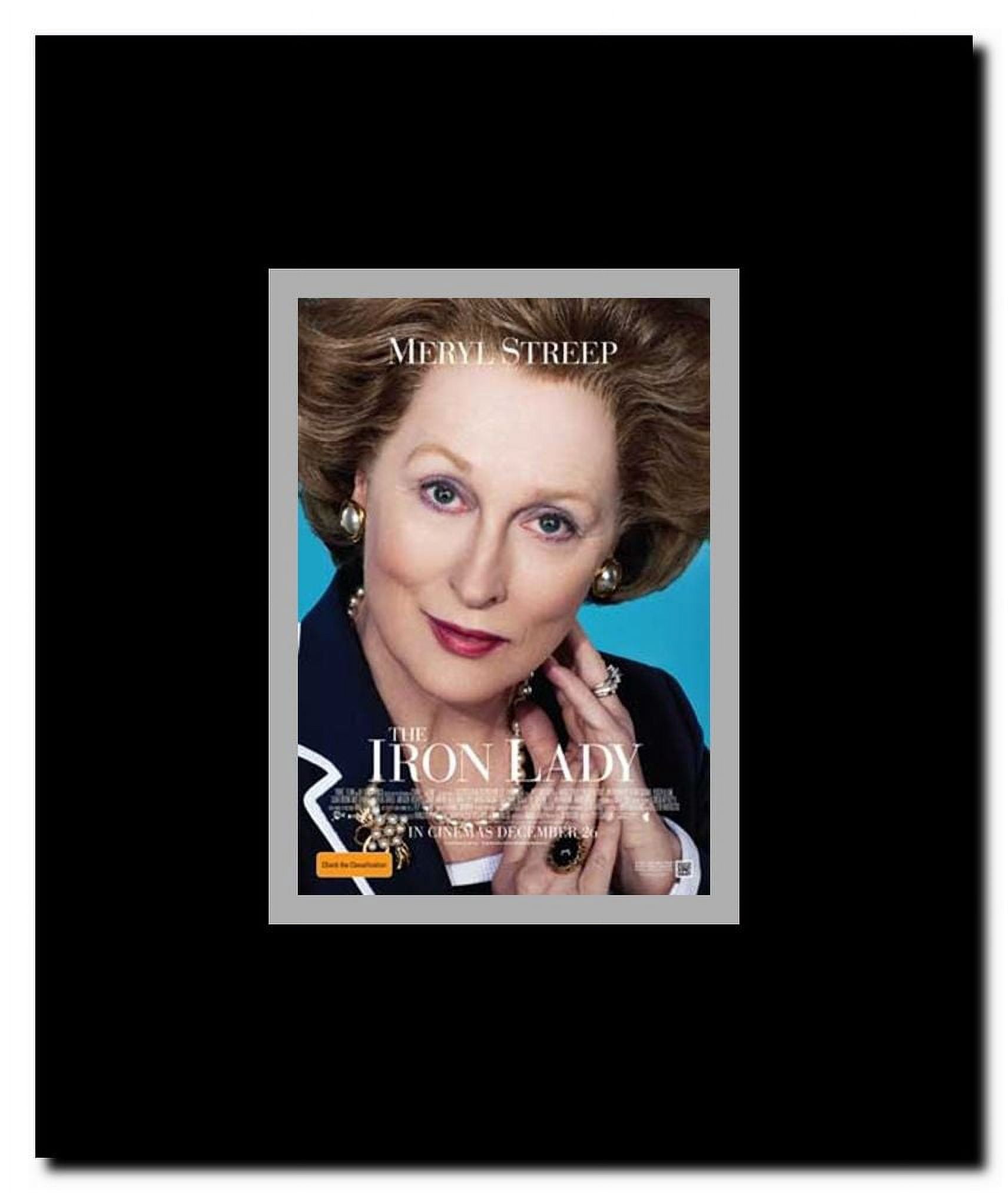The Iron Lady Framed Movie Poster
