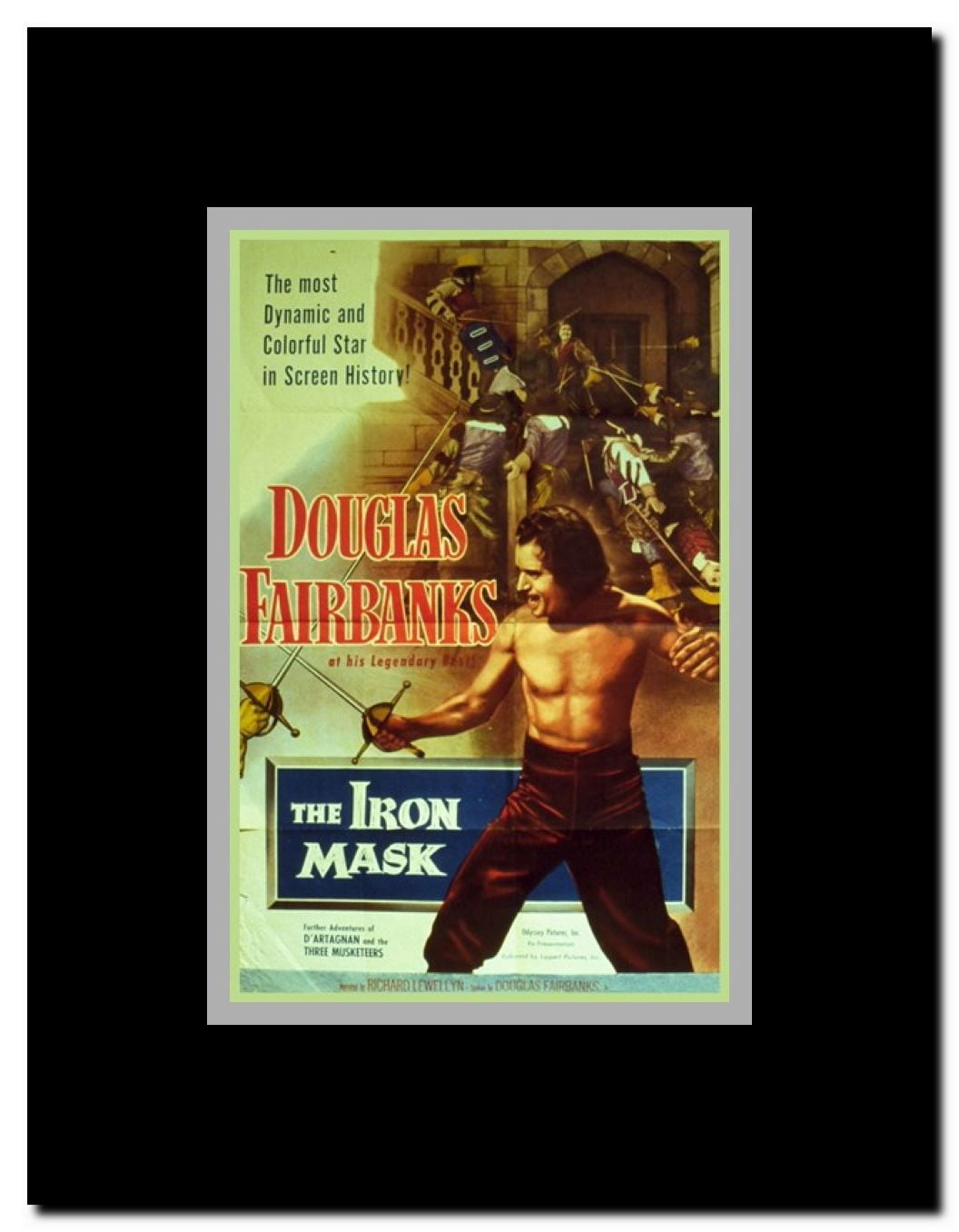 The Iron Mask Framed Movie Poster