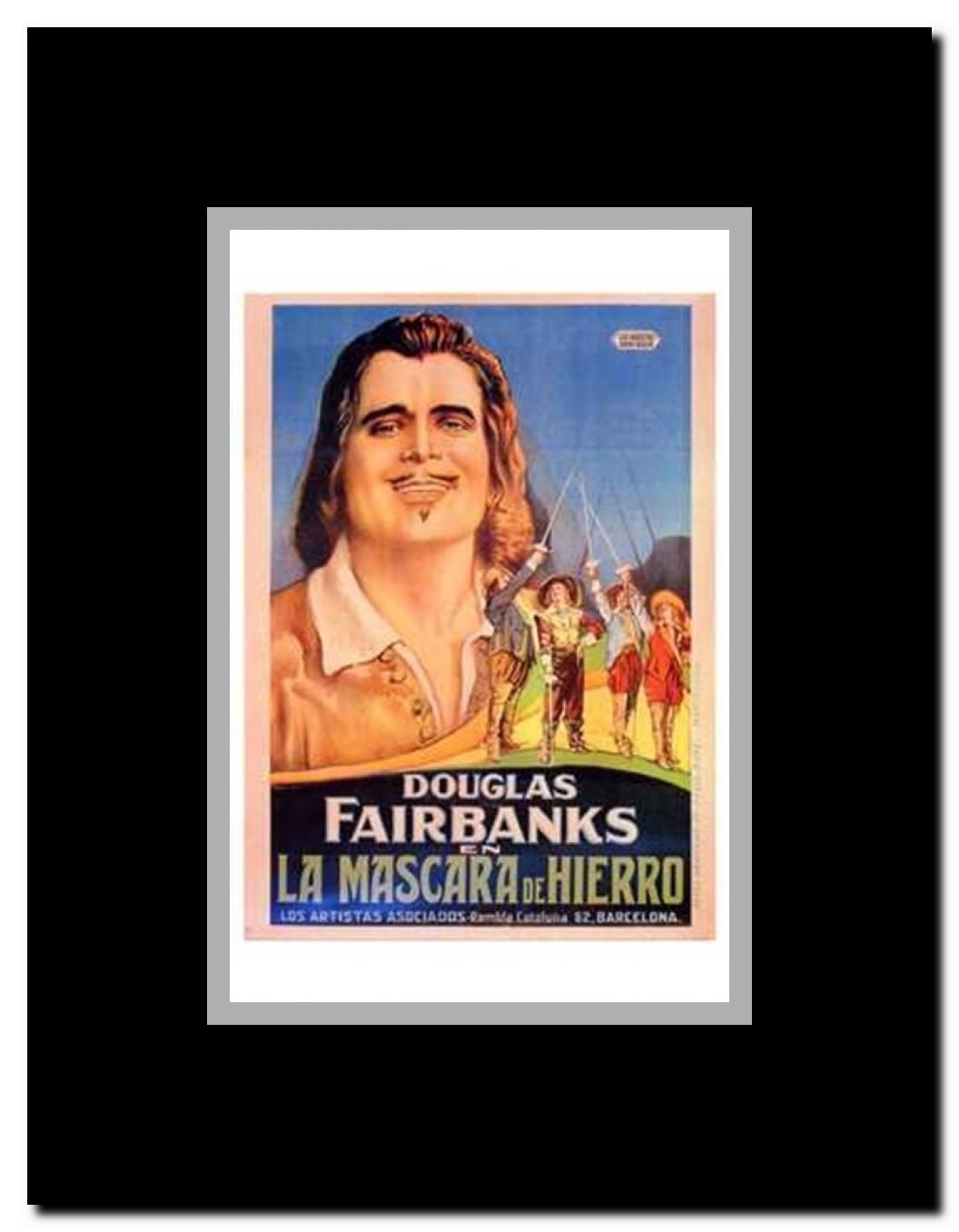 The Iron Mask Framed Movie Poster
