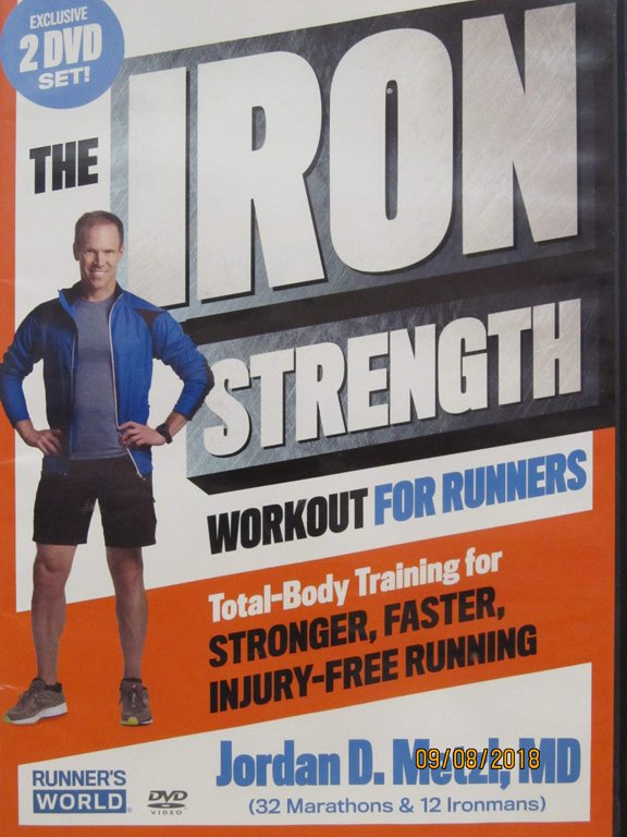 The Iron Strength Workout for Runners World Jordan Metzl, MD 2 DVD Set