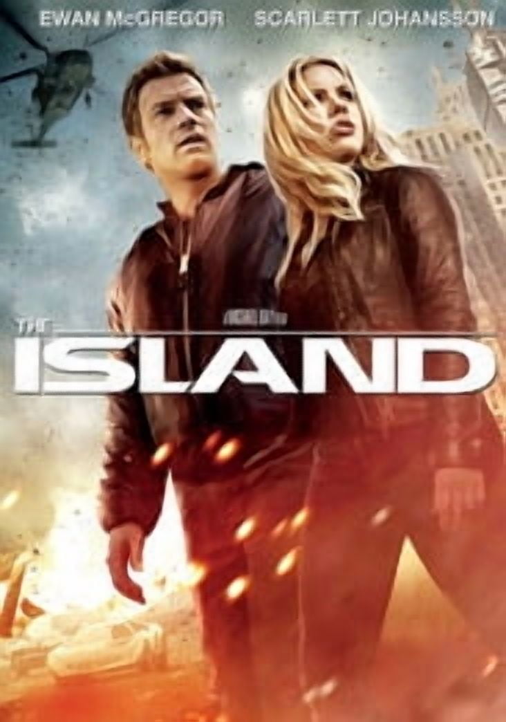 Paramount, DVD, The Island, Sci-Fi & Fantasy, Cloning Action Movie