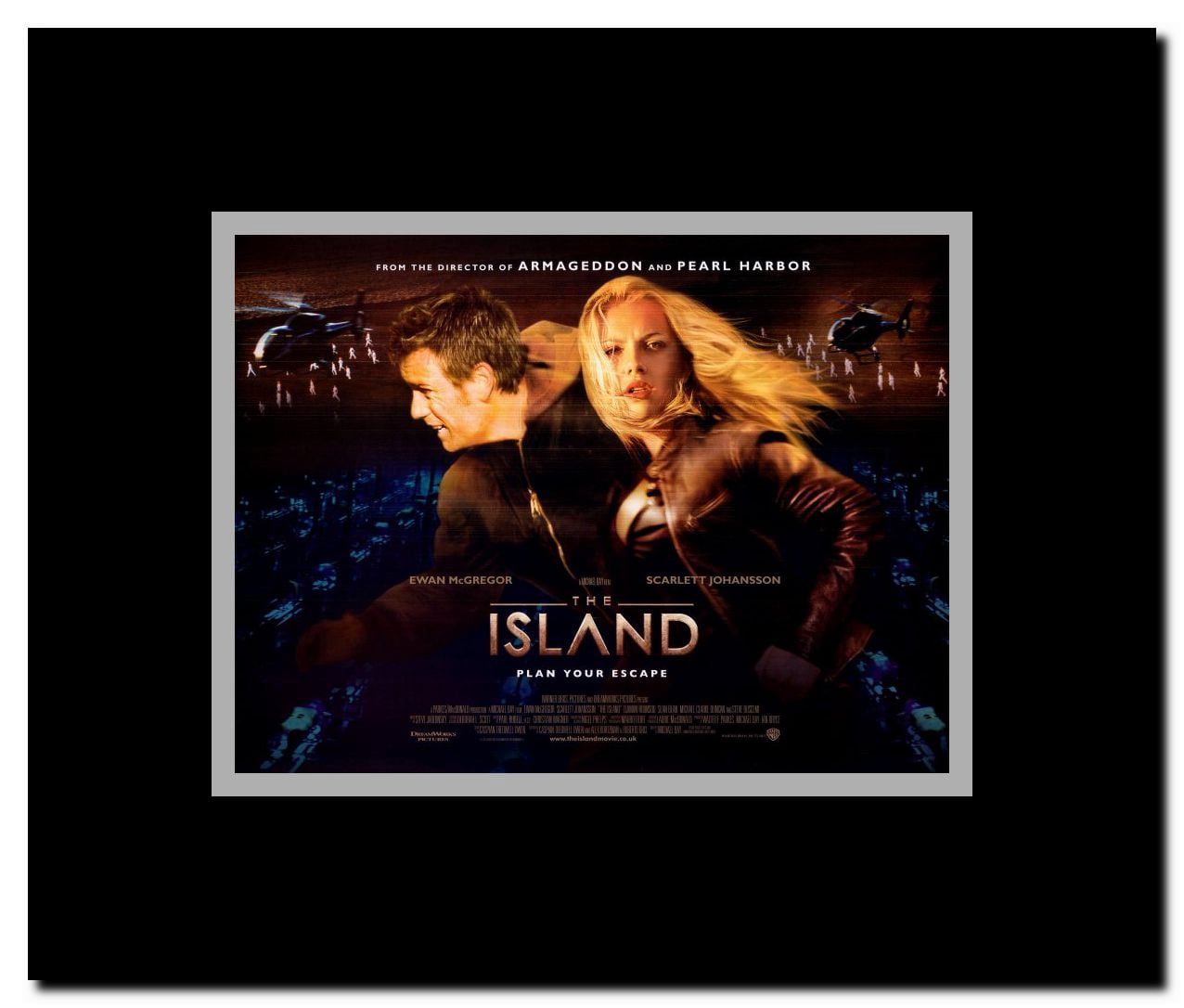 The Island Framed Movie Poster