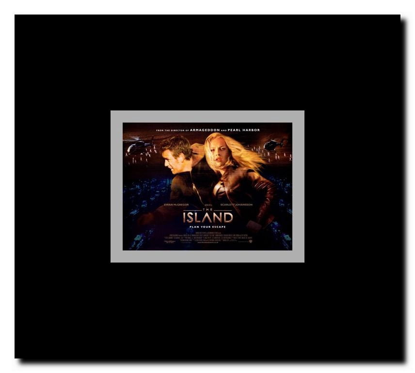 The Island Framed Movie Poster