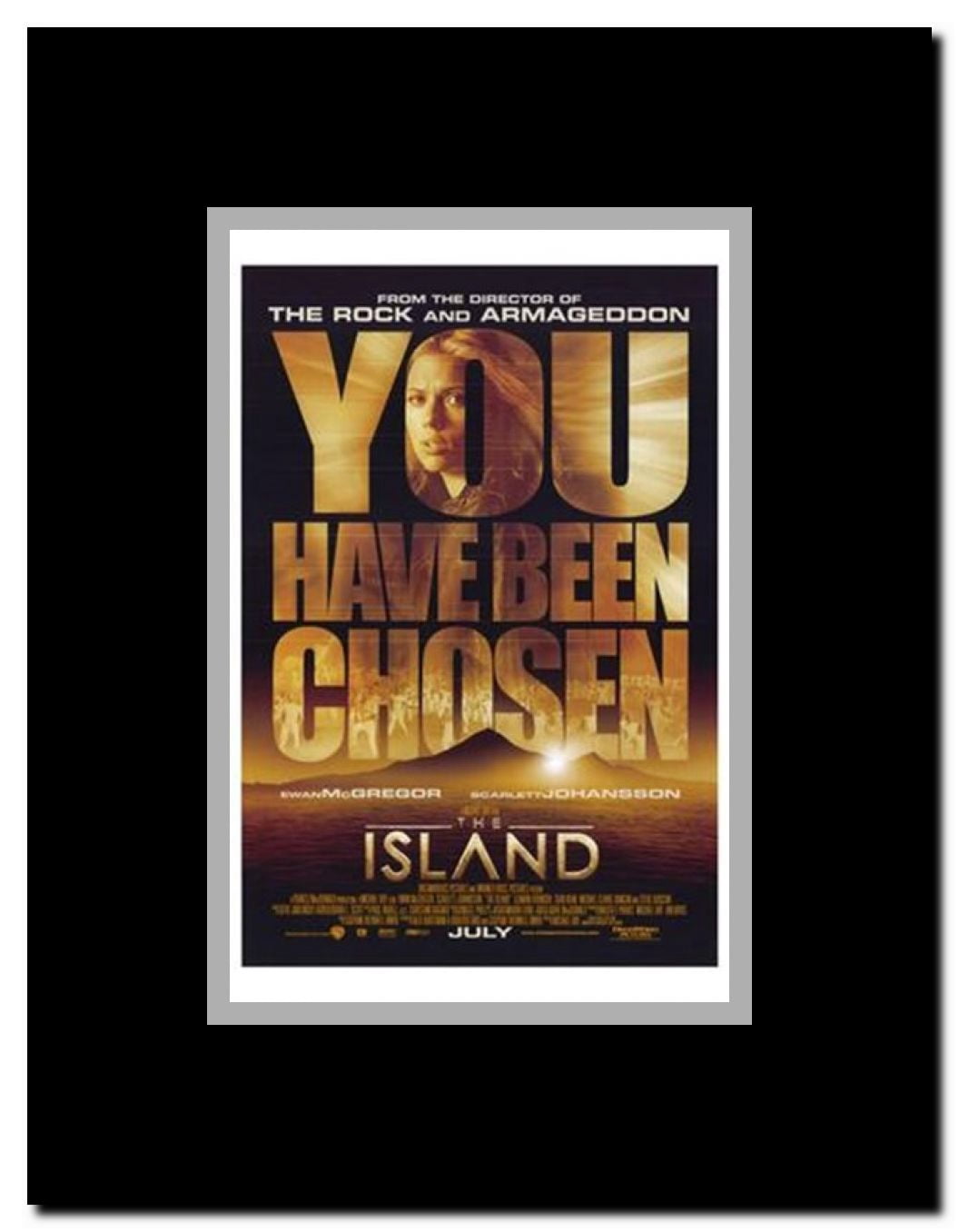 The Island Framed Movie Poster