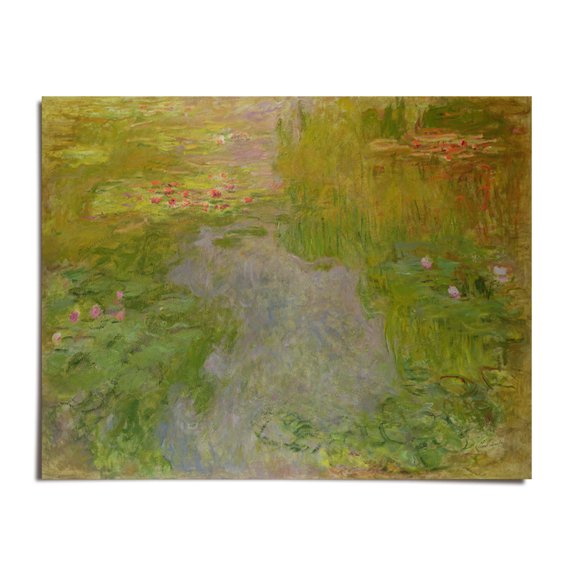The Island Of La Grande Jatte 1 - Claude Monet - 9x12 - Wall Art Print - UNFRAMED