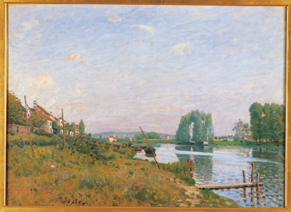 The Island Of Saint Denis Canvas Art - (24 x 18)