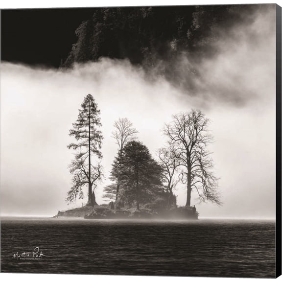 The Island by Martin Podt, Canvas Wall Art, 24W x 24H