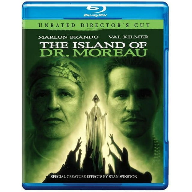The Island of Dr. Moreau (Unrated Director's Cut) (Unrated) (Blu-ray), New Line Home Video, Horror