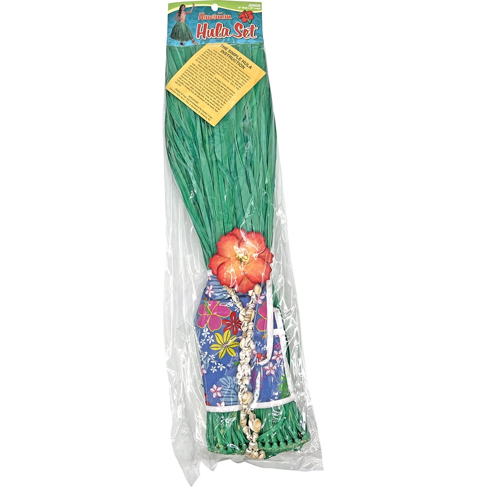 The Islander Group Green Junior Hawaiian Hula Set