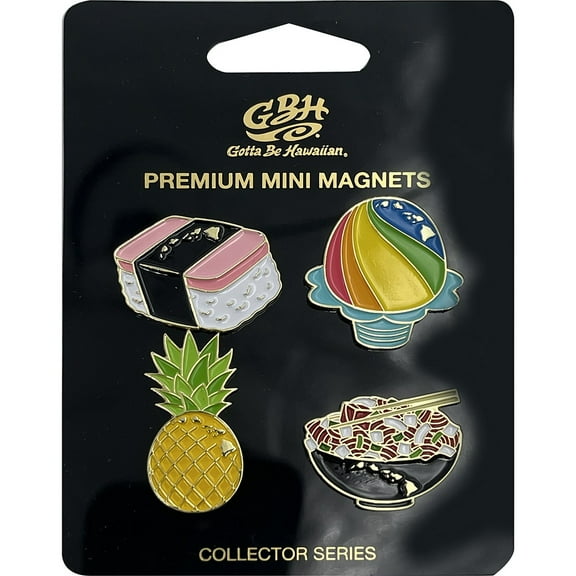 The Islander Group Local Grindz Premium Mini Magnet Set
