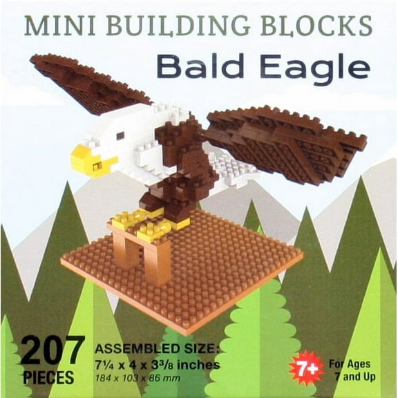 The Islander Group Mini Building Blocks Bald Eagle