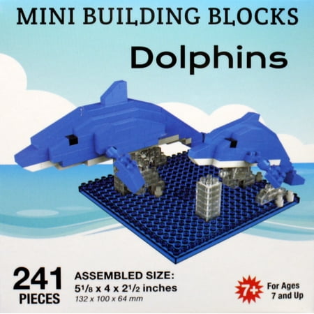 The Islander Group Mini Building Blocks - Dolphins
