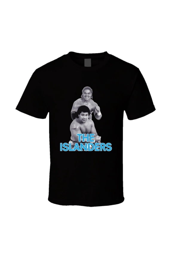 The Islanders Retro Wwf Tag Team Haku Tama Wrestling T Shirt