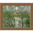 thumbnail image 1 of The Isle Grande Jatte on the Siene 24x20 Gold Ornate Wood Framed Canvas Art by Monet, Claude, 1 of 2