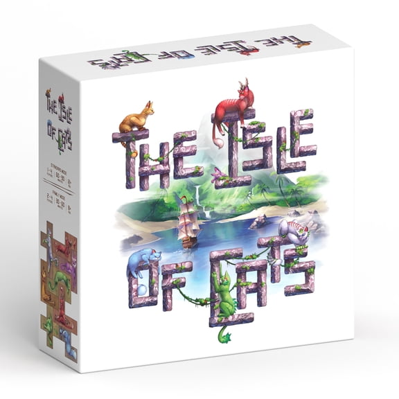 The Isle of Cats - Rescue as Many Cats As Possible for 1-4 Players, Ages 8+