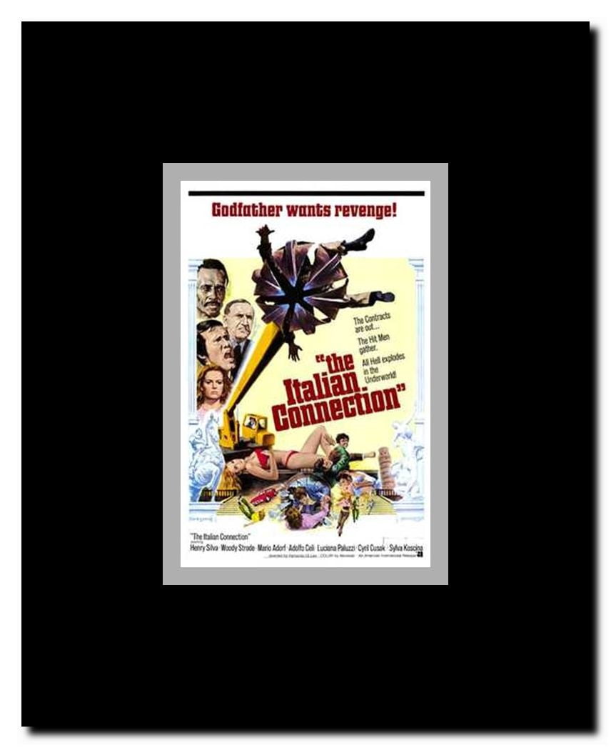 The Italian Connection Framed Movie Poster