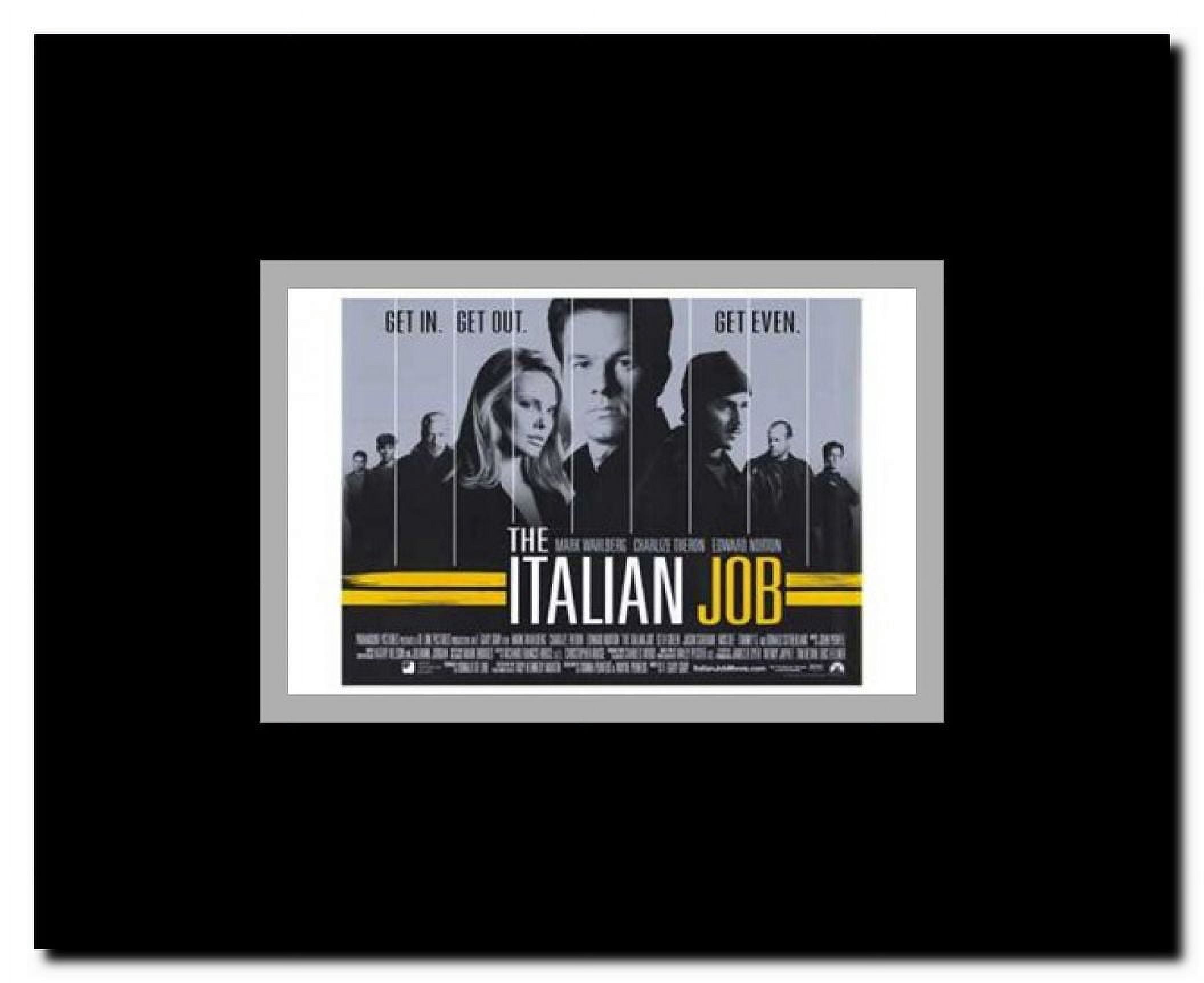 The Italian Job Framed Movie Poster