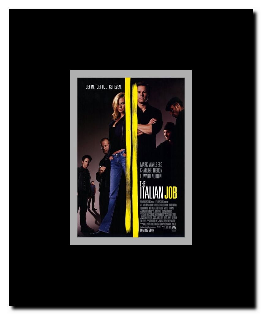 The Italian Job Framed Movie Poster
