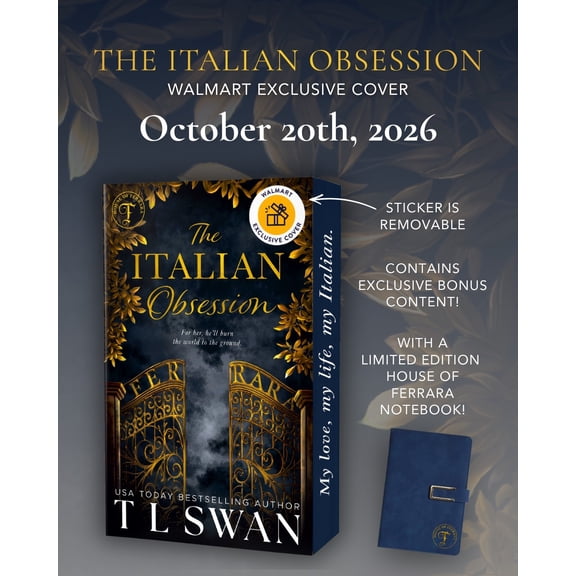 The Italian Obsession - Walmart Exclusive Bundle (Paperback)