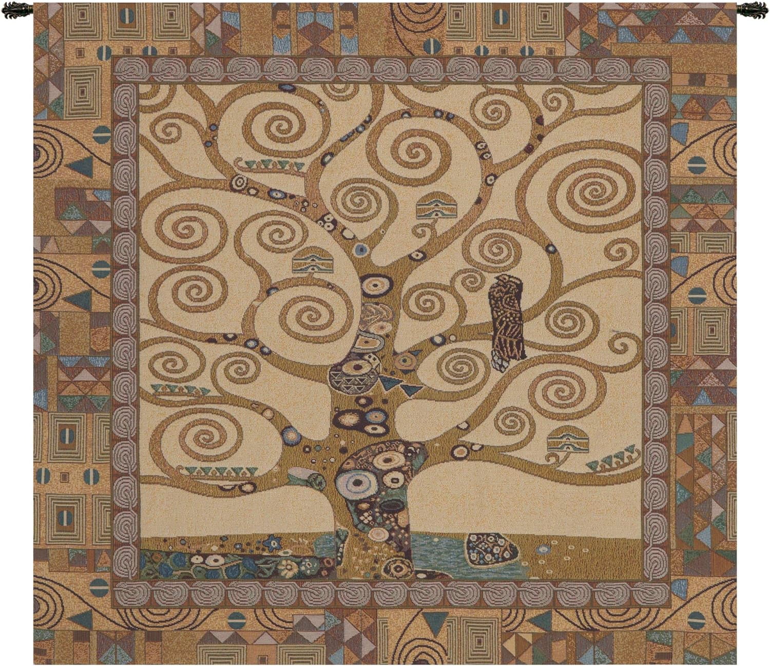 The Italian Tapestry Wall Hanging By Gustav Klimt ( By Gustav Klimt By ...