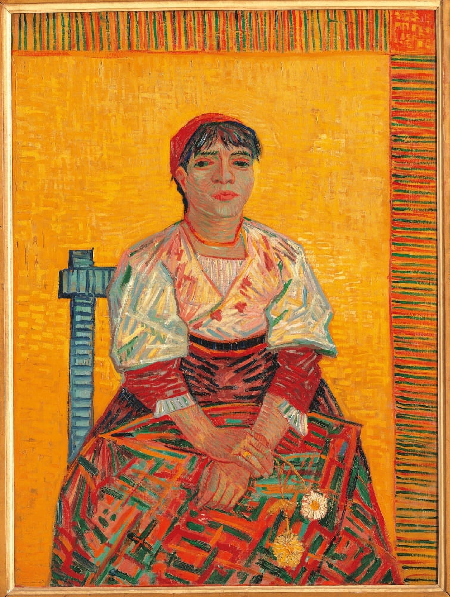 The Italian Woman Canvas Art - (18 x 24)
