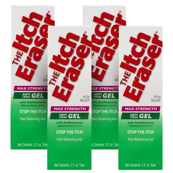 The Itch Eraser Gel - 2 Fl Oz (4 Pack)