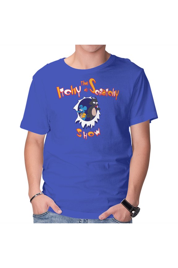 The Itchy And Scratchy Show Unisex T-Shirt Tee Sweatshirt Hoodie Tank Top