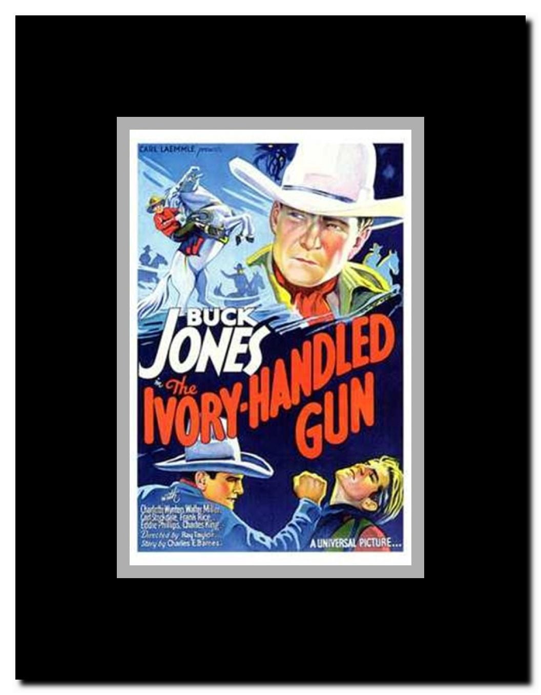 The Ivory Handled Gun Framed Movie Poster