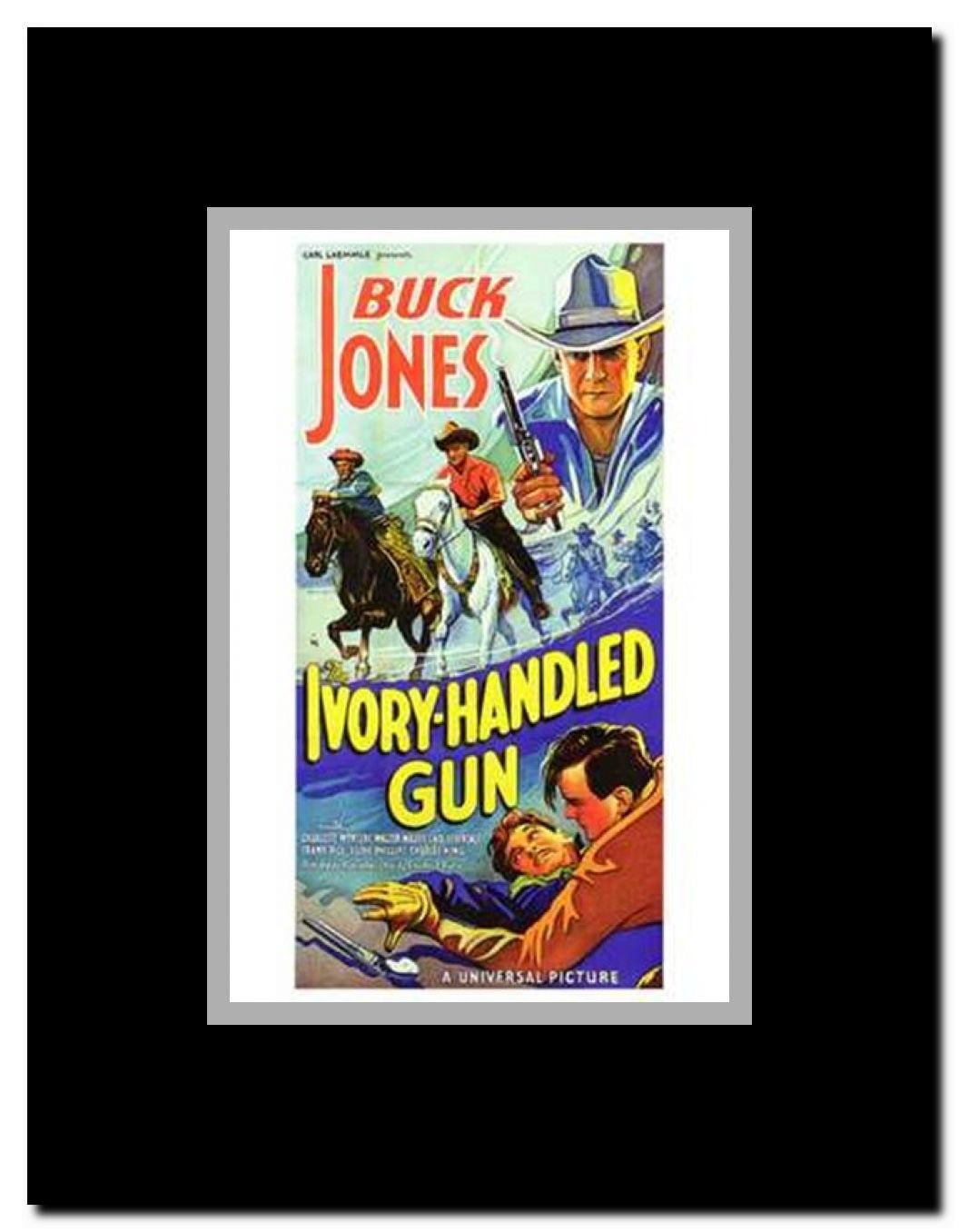 The Ivory Handled Gun Framed Movie Poster
