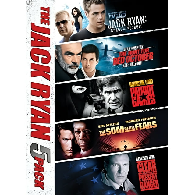 The Jack Ryan 5-Pack (DVD), Paramount, Action & Adventure