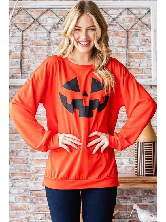 The Jaclyn - Women's Top in Orange