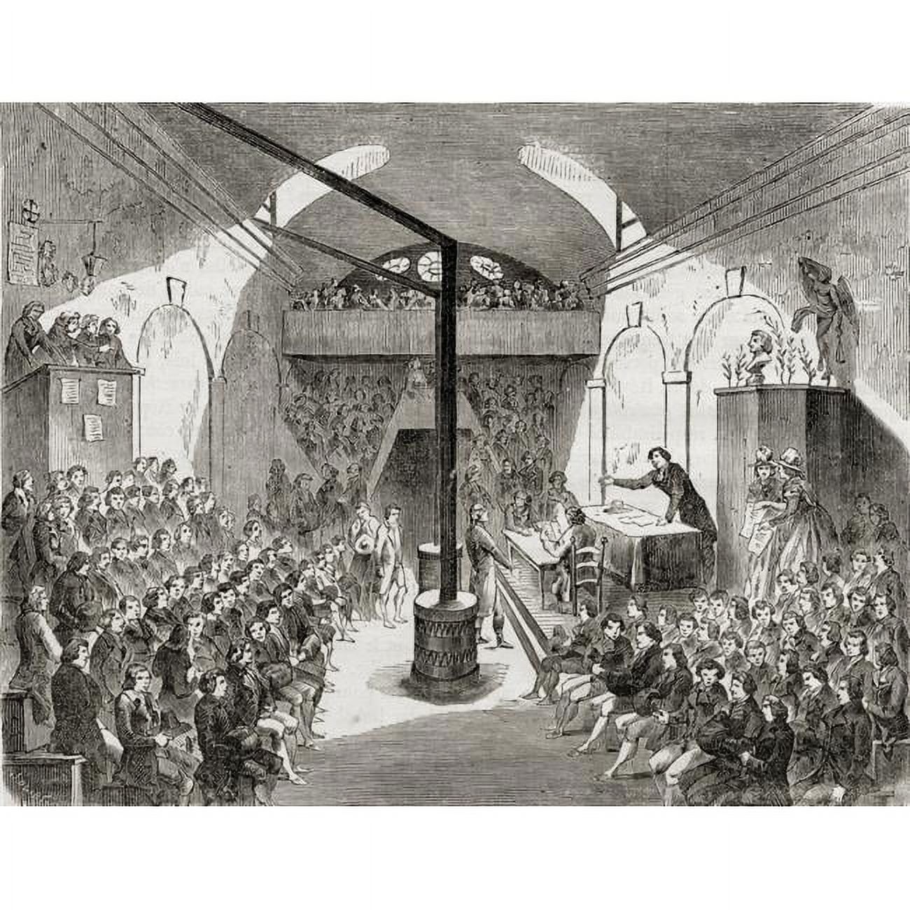 The Jacobins Club 1789 1794 From Histoire De La Revolution Francaise 