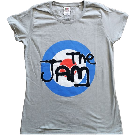 The Jam Ladies Tee: Spray Target Logo (X-Small)