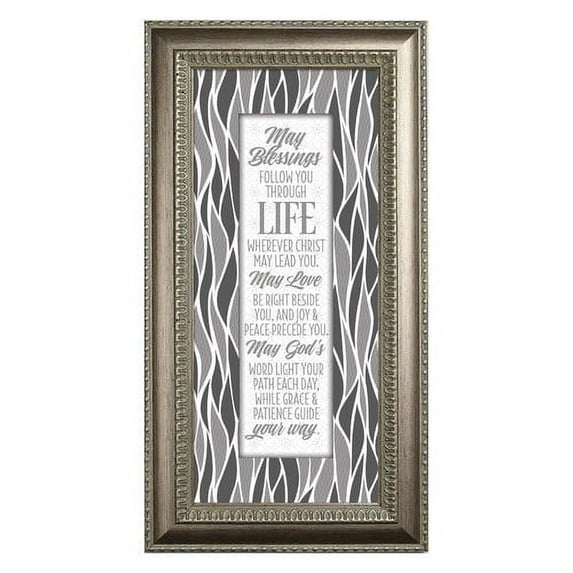 The James Lawrence Company 'May Blessings' Framed Textual Art