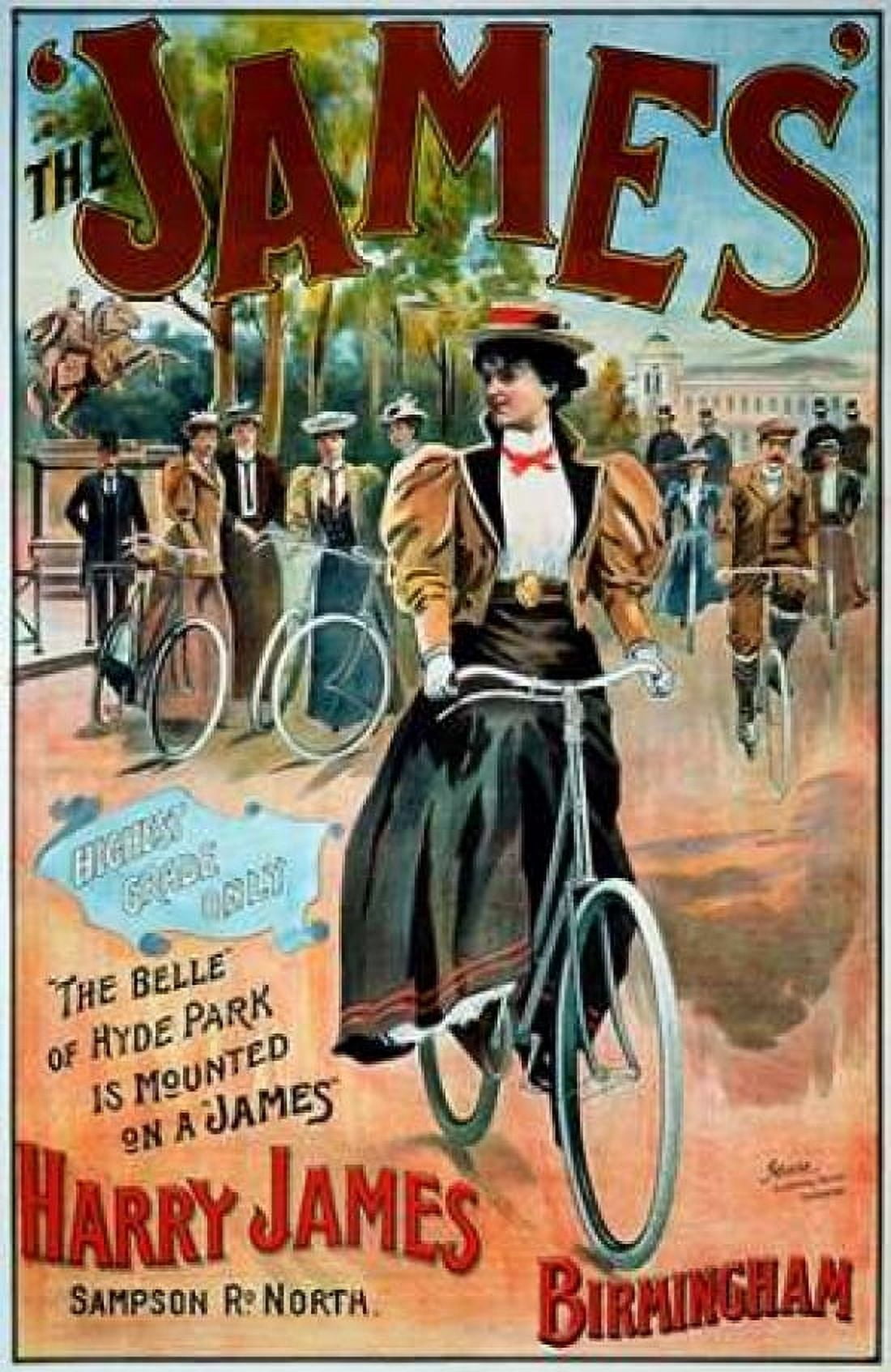 The JamesBicycle Canvas Art - G Moore (12 x 18)