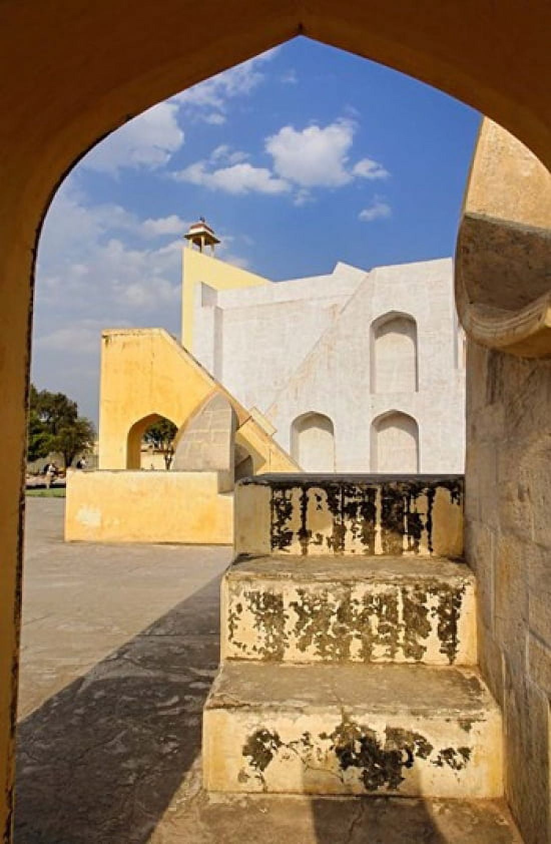 The Jantar Mantar Jaipur India Canvas Art - Adam Jones DanitaDelimont (23 x 35)