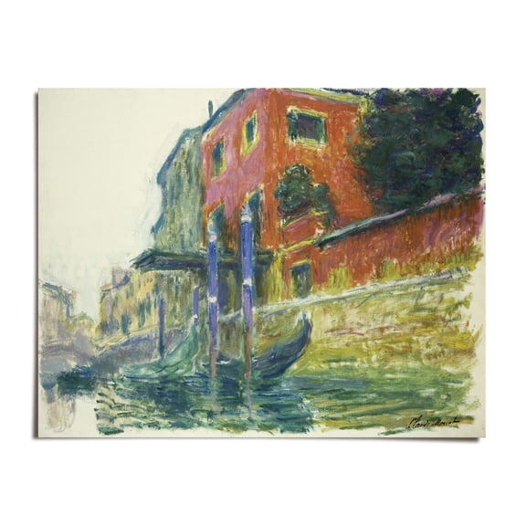 The Japanese Bridge, C.1923-25 - Claude Monet - 8x10 - Wall Art Print - UNFRAMED