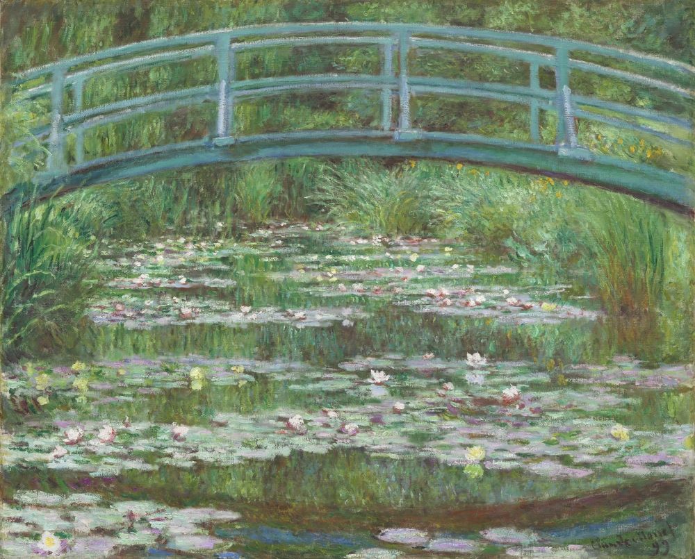 The Japanese Footbridge Canvas Art - (24 x 18)