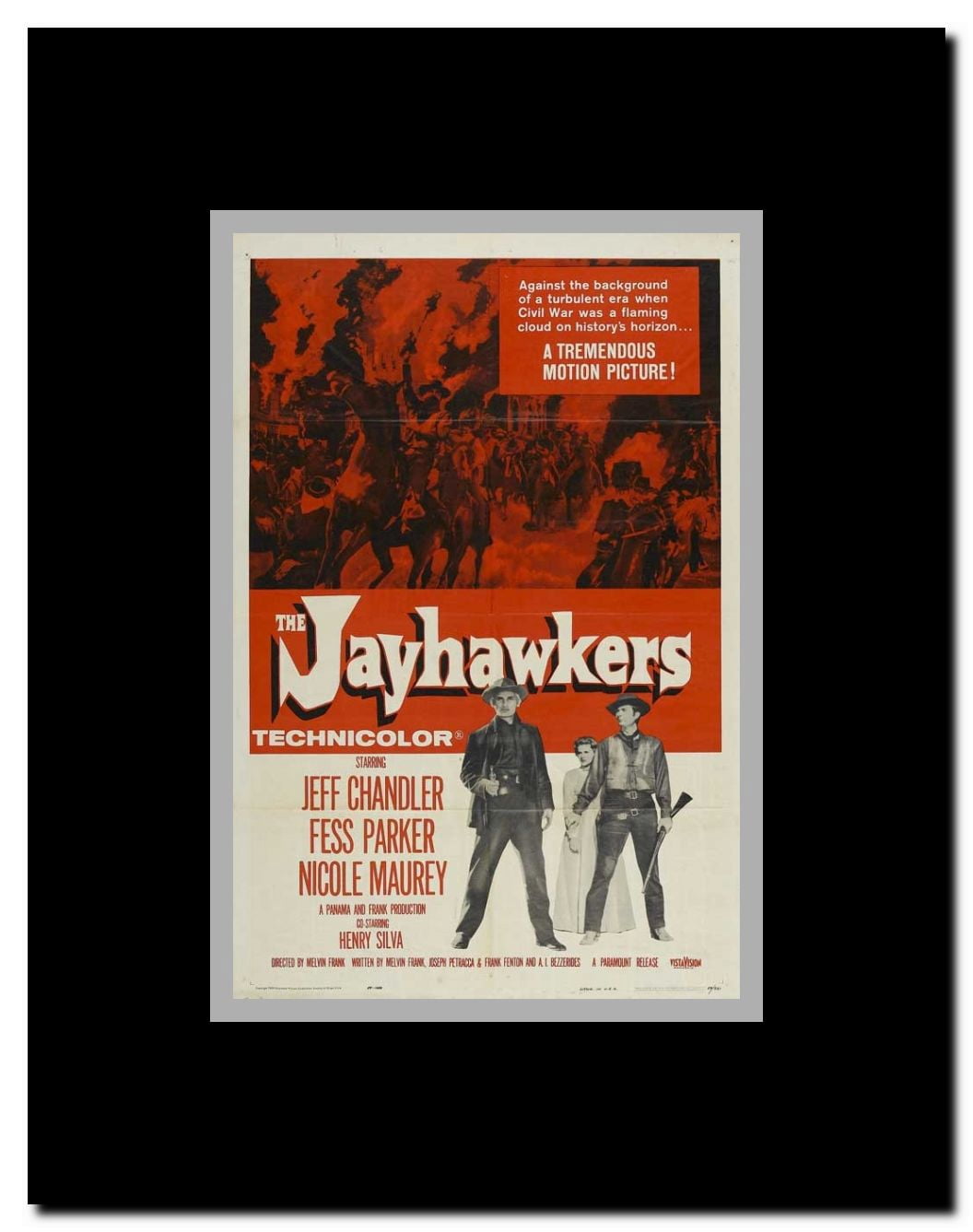 The Jayhawkers Framed Movie Poster