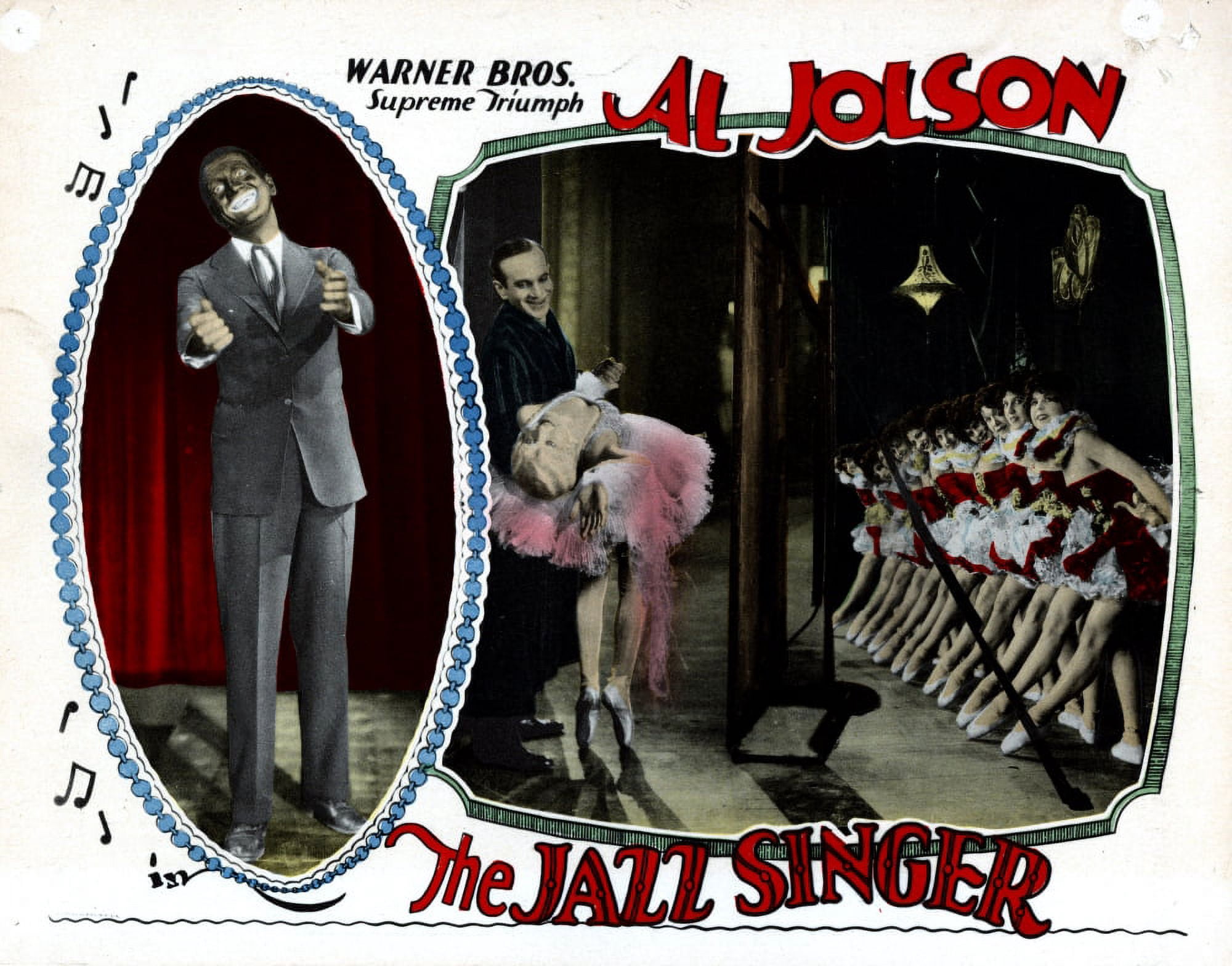 The Jazz Singer Canvas Art - (28 x 22)