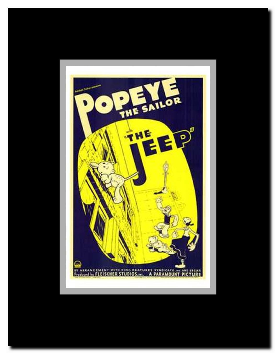 The Jeep Framed Movie Poster
