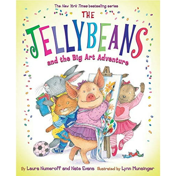 Pre-Owned The Jellybeans and the Big Art Adventure (Hardcover) 1419701711 9781419701719