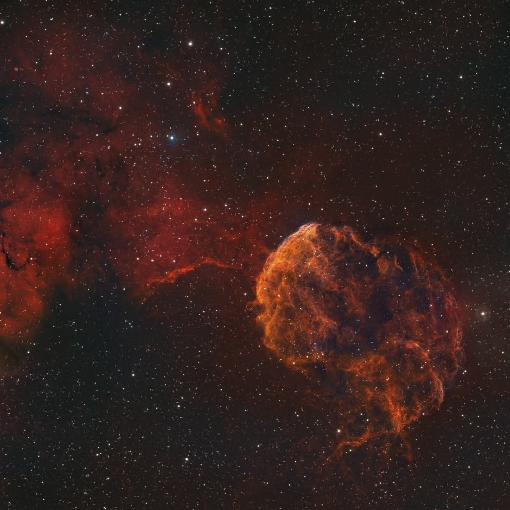 The Jellyfish Nebula Poster Print - Walmart.com