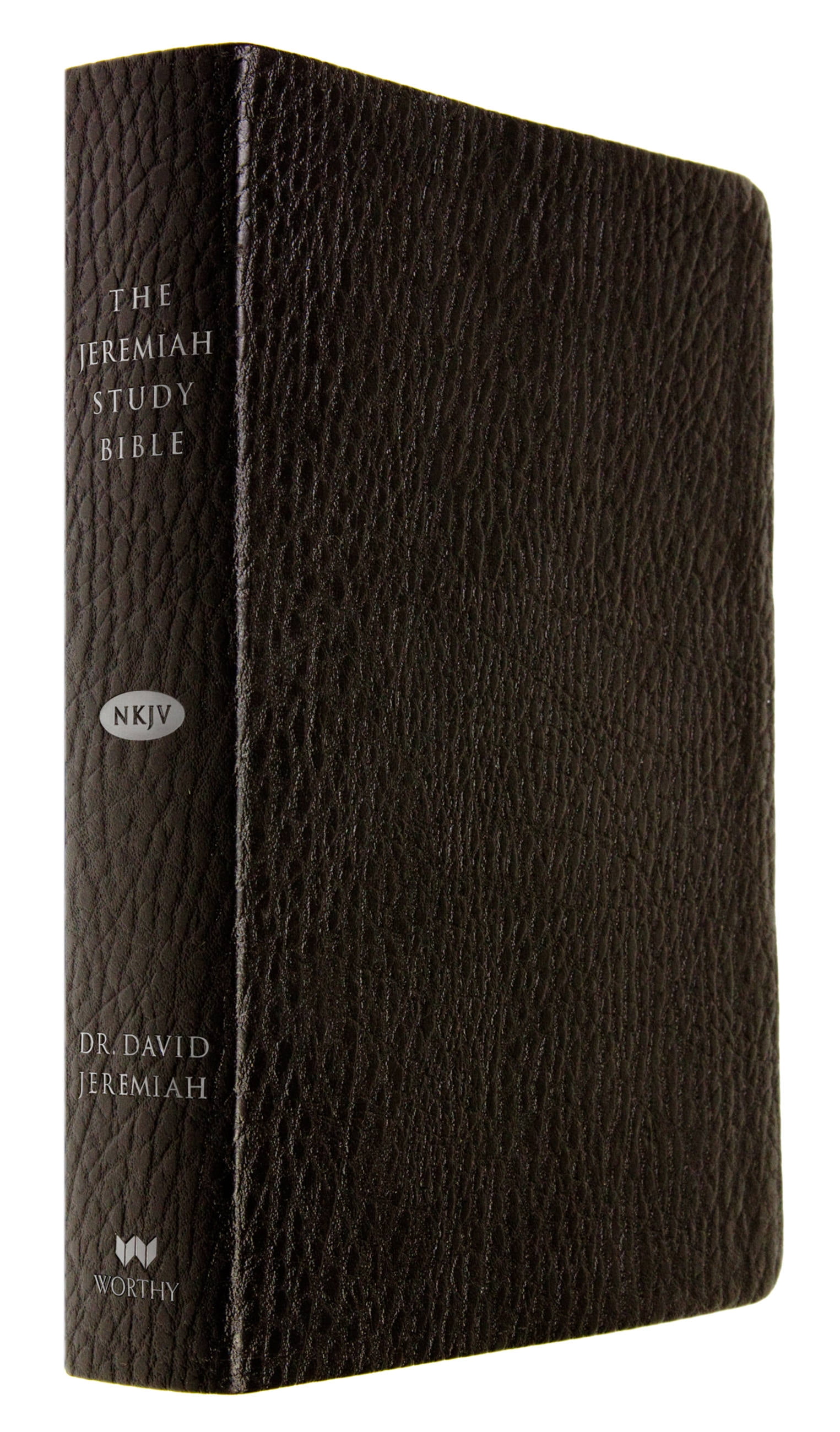 The Jeremiah Study Bible, NKJV: Black LeatherLuxe : What It Says. What It Means. What It Means For You. (Hardcover)