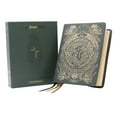 thumbnail image 1 of The Jesus Bible Artist Edition, Esv, Genuine Leather, Calfskin, Green, Limited Edition, (Hardcover), 1 of 4