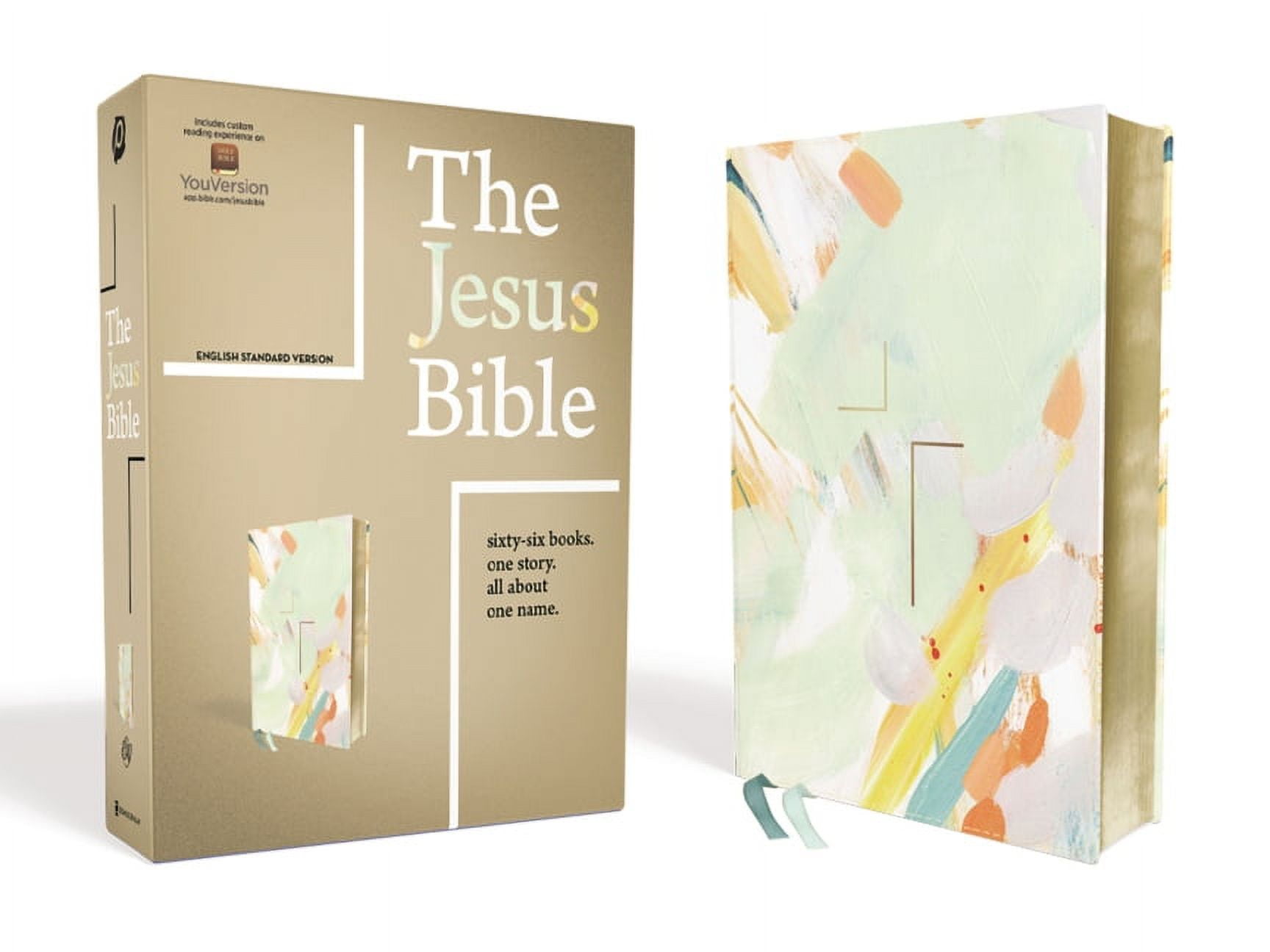 The Jesus Bible ESV Edition with Artistic Cover