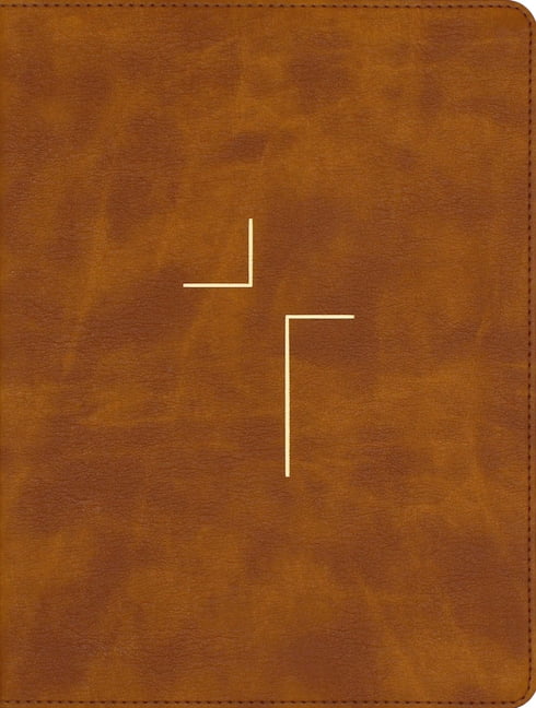 The Jesus Bible, ESV Edition, Leathersoft, Tan, (Hardcover)