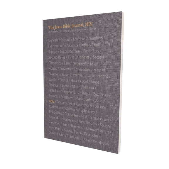 The Jesus Bible Journal, Acts, Niv, Paperback, Comfort Print (Paperback) 0310456150 9780310456155